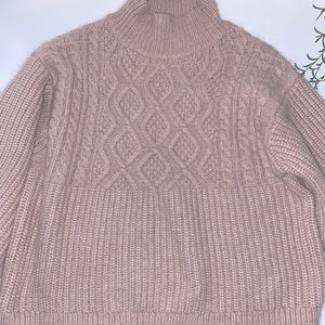 Pale Pink Chunky Sweater